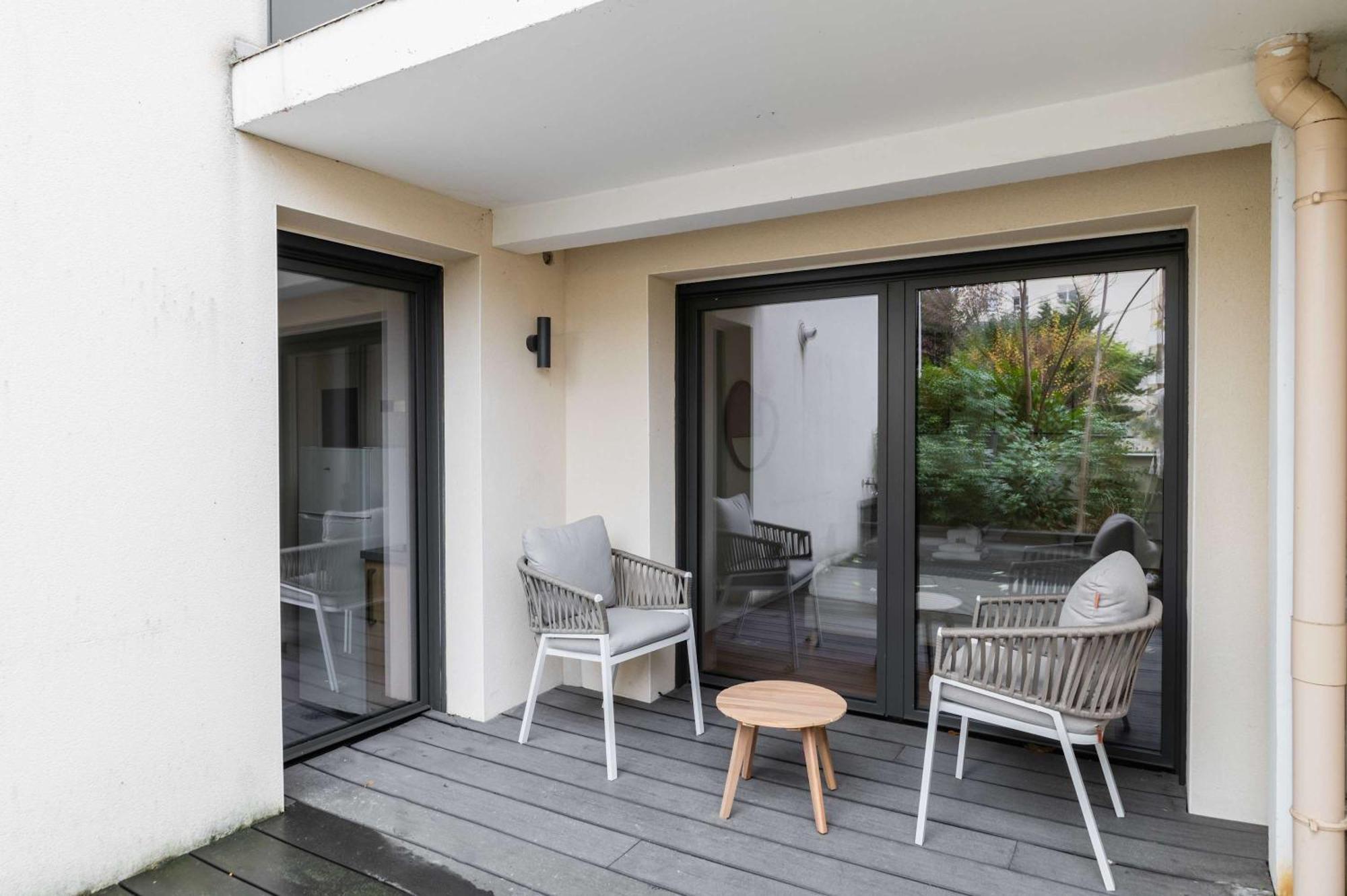 Appartement Lumineux Avec Terrasse Courbevoie - 4P - Flat-Guest Exterior photo